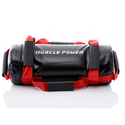 Muscle Power Power Bag 15 kilogram rood MP1030 MP1030